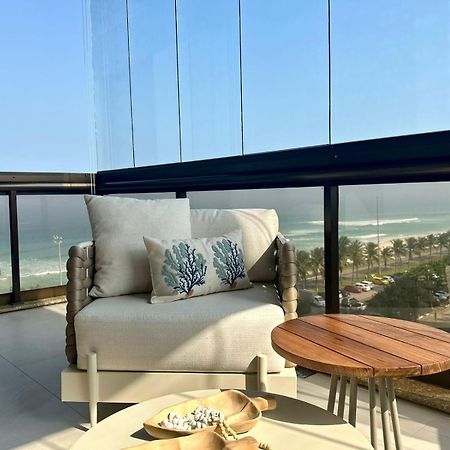 Lindo Apto No Melhor Lugar Da Barra Da Tijuca! Com Uma Vista De Tirar O Folego, Frente Para O Mar! Totalmente Equipado E Decorado Ao Lado Dos Melhores Hoteis E Quiosques Da Barra! Portaria 24H, Piscina, Sauna, Jacuzzi, Academia, Garagem, Wi-Fi, Lavan ريو دي جانيرو المظهر الخارجي الصورة