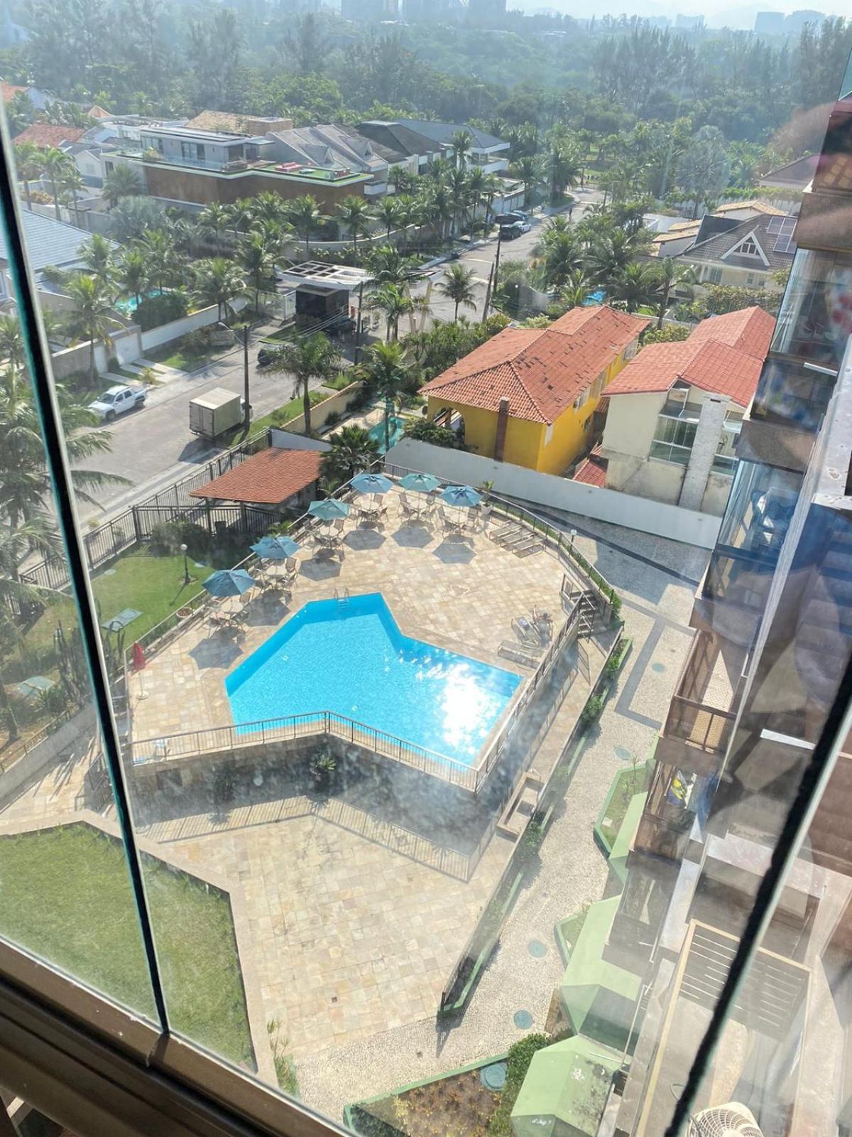 Lindo Apto No Melhor Lugar Da Barra Da Tijuca! Com Uma Vista De Tirar O Folego, Frente Para O Mar! Totalmente Equipado E Decorado Ao Lado Dos Melhores Hoteis E Quiosques Da Barra! Portaria 24H, Piscina, Sauna, Jacuzzi, Academia, Garagem, Wi-Fi, Lavan ريو دي جانيرو المظهر الخارجي الصورة