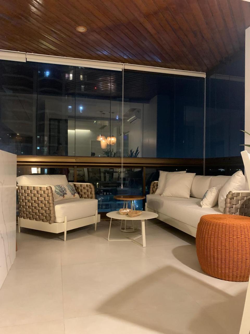 Lindo Apto No Melhor Lugar Da Barra Da Tijuca! Com Uma Vista De Tirar O Folego, Frente Para O Mar! Totalmente Equipado E Decorado Ao Lado Dos Melhores Hoteis E Quiosques Da Barra! Portaria 24H, Piscina, Sauna, Jacuzzi, Academia, Garagem, Wi-Fi, Lavan ريو دي جانيرو المظهر الخارجي الصورة