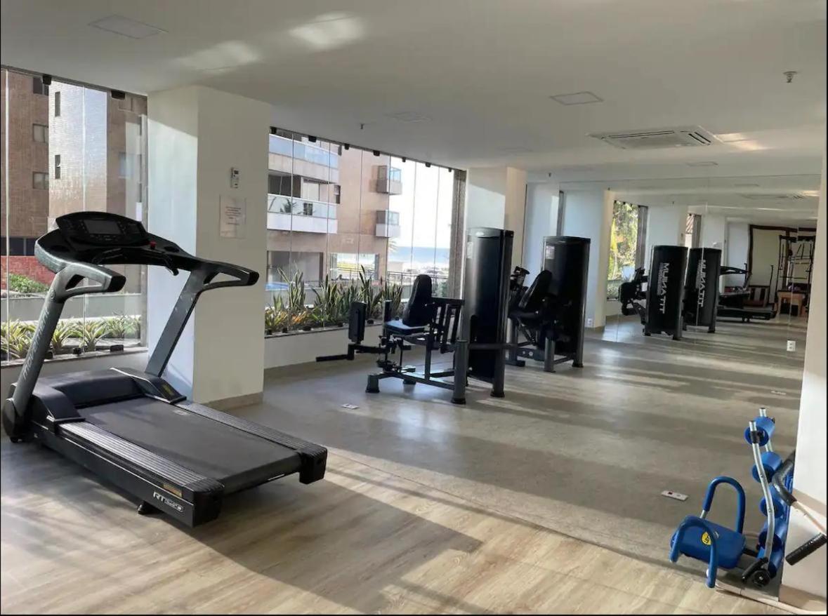 Lindo Apto No Melhor Lugar Da Barra Da Tijuca! Com Uma Vista De Tirar O Folego, Frente Para O Mar! Totalmente Equipado E Decorado Ao Lado Dos Melhores Hoteis E Quiosques Da Barra! Portaria 24H, Piscina, Sauna, Jacuzzi, Academia, Garagem, Wi-Fi, Lavan ريو دي جانيرو المظهر الخارجي الصورة
