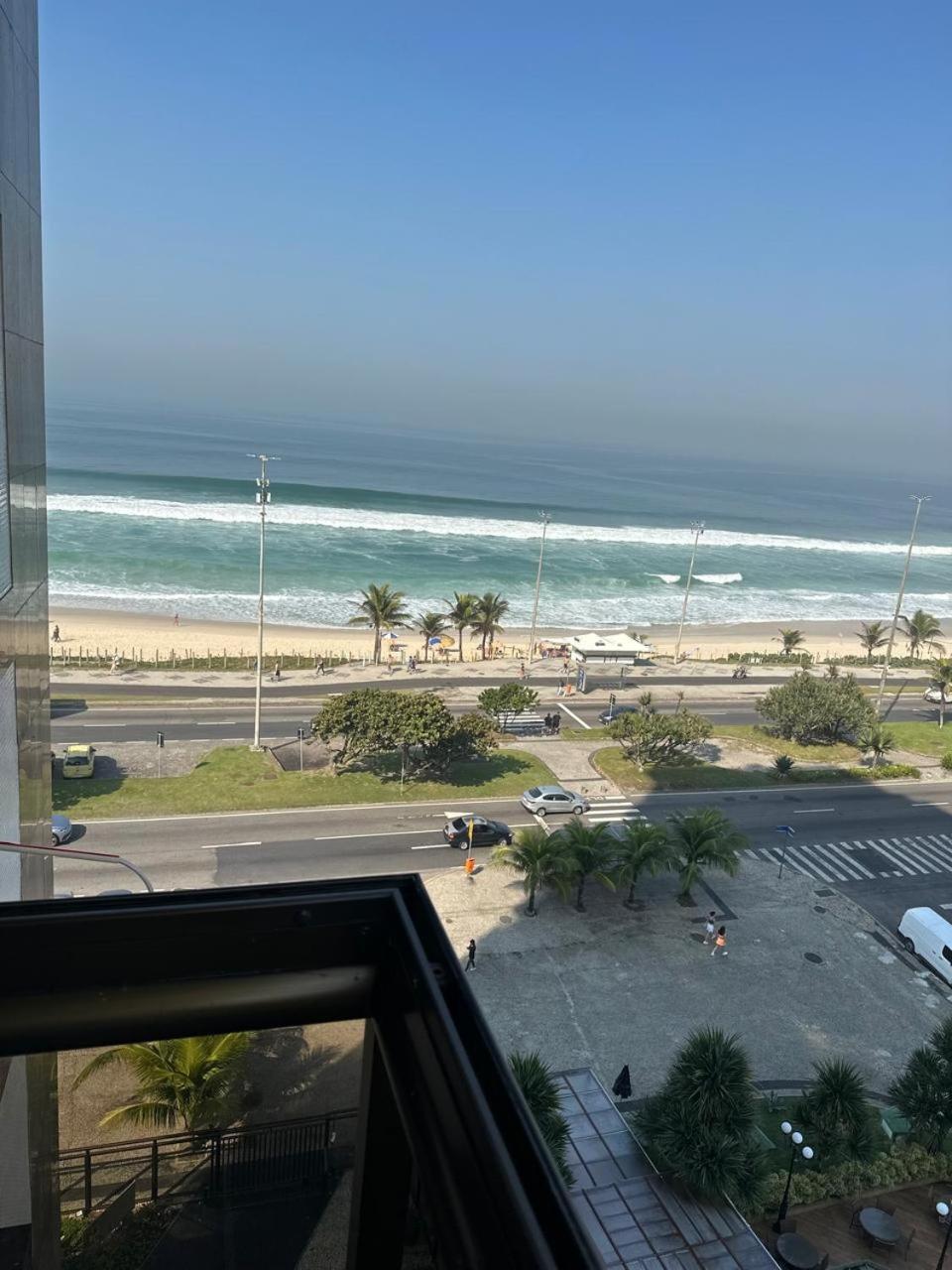 Lindo Apto No Melhor Lugar Da Barra Da Tijuca! Com Uma Vista De Tirar O Folego, Frente Para O Mar! Totalmente Equipado E Decorado Ao Lado Dos Melhores Hoteis E Quiosques Da Barra! Portaria 24H, Piscina, Sauna, Jacuzzi, Academia, Garagem, Wi-Fi, Lavan ريو دي جانيرو المظهر الخارجي الصورة